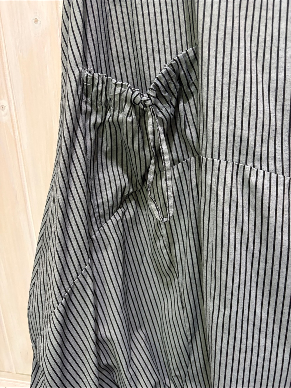Tulip Striped Sleeveless Midi Dress - Picture 2 of 10